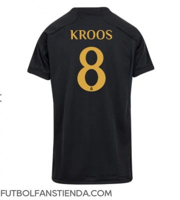 Real Madrid Toni Kroos #8 Tercera Equipación Mujer 2023-24 Manga Corta
